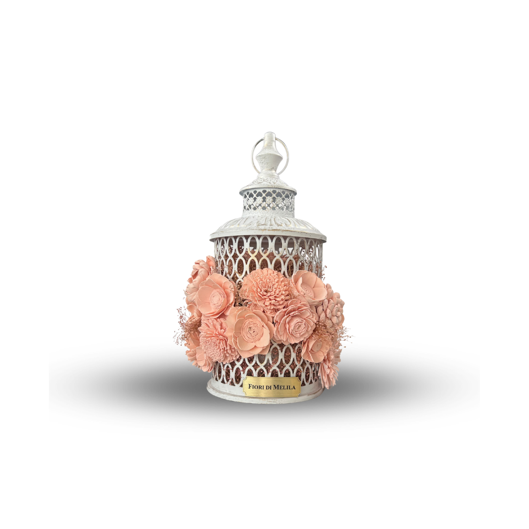 Mixed Floral Arrangement - Large Lantern